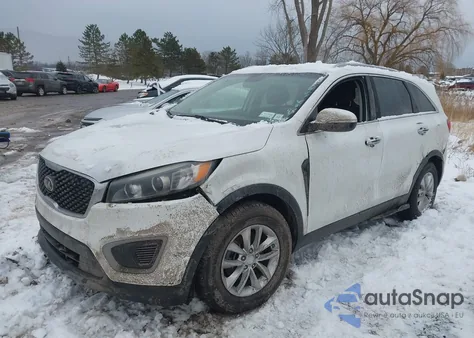 2017 Kia Sorento 2.4L Lx from USA, damaged, VIN 5XYPG4A35HG283995